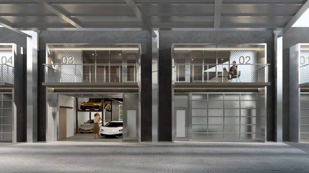 Ext_Beneath Canopy Towards Building 1