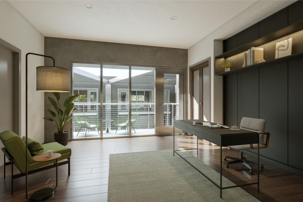 Int_Building 1 Mezzanine Level Office